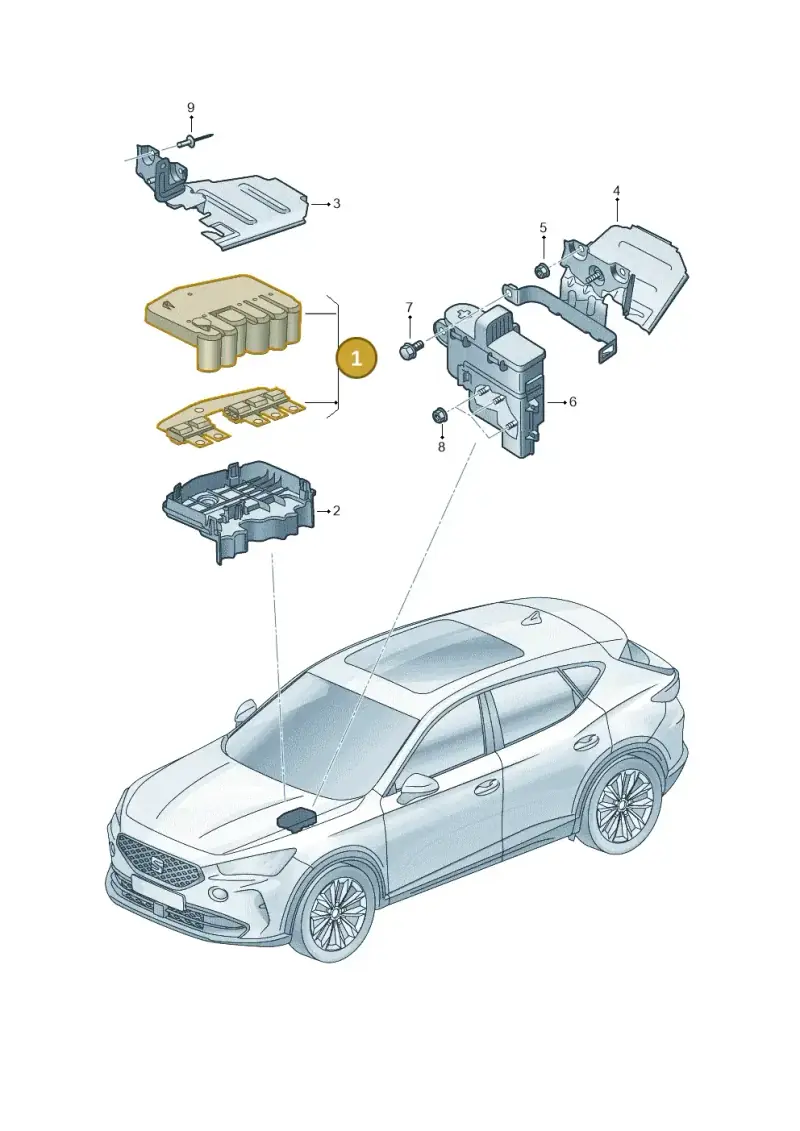 5WA937548 — SEAT Formentor TSI CUPRA (2020-) diagram 5ff937200, position 1