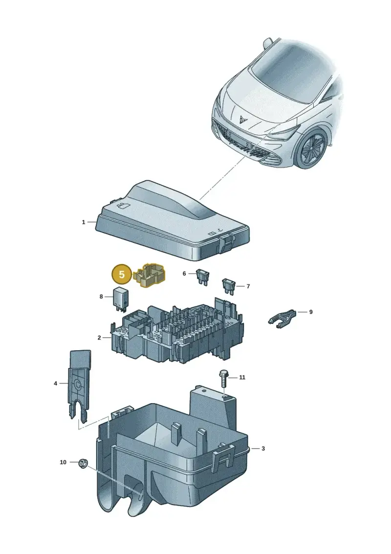 5WA937573A — SEAT Tavascan Cupra (2023-) diagram 10s937010, position 5