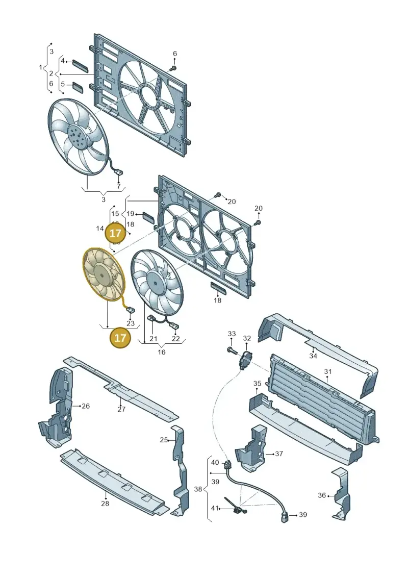 5WA959455Q — SEAT Tarraco FR (2018-2024) diagram 597121925, position 17