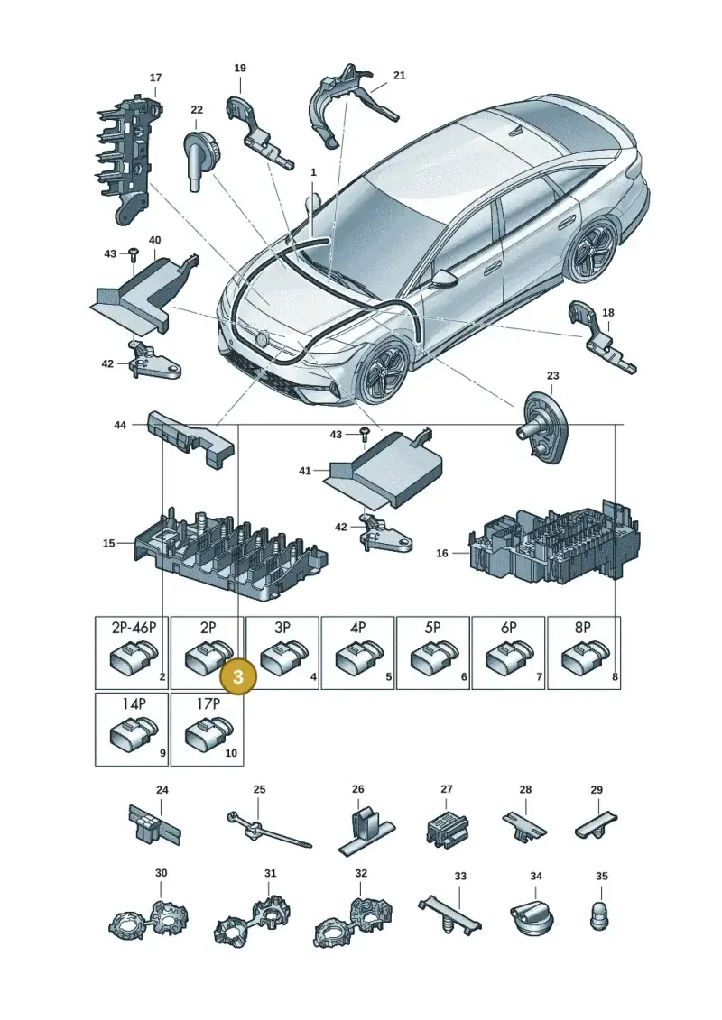 5WA972575D — Volkswagen ID.7 (2023-2025) diagram 14b971800, position 3