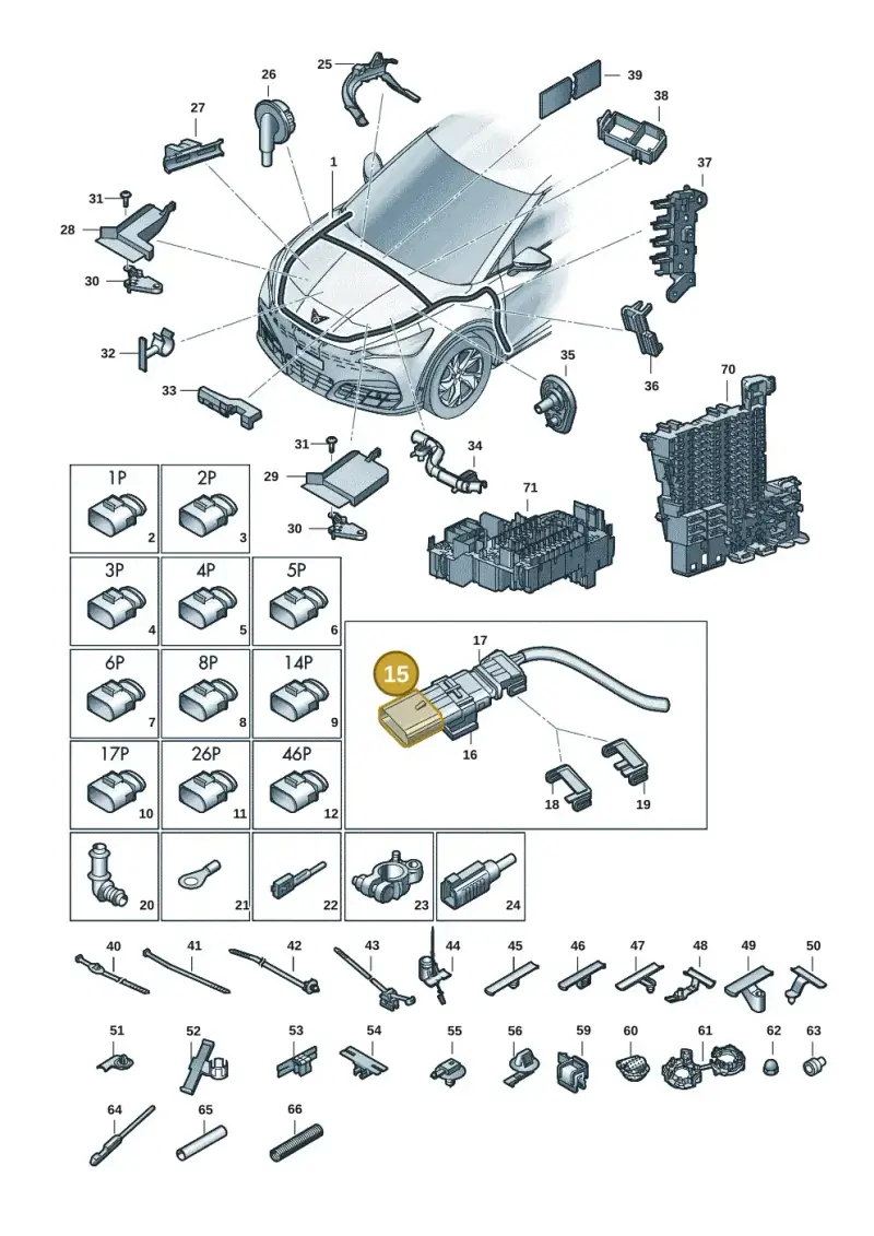 5WA972575D — SEAT CUPRA Tavascan (2023-) diagram 20h971080, position 15