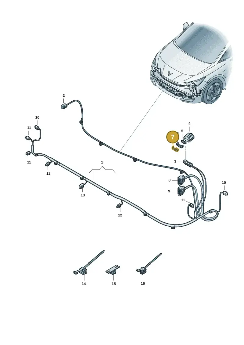 5WA972902B — SEAT EBoost CUPRA (2021-) diagram 10s971000, position 7