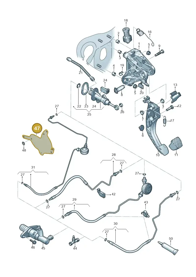 5WC721615B — SEAT Formentor TSI CUPRA (2020-) diagram 746721250, position 47