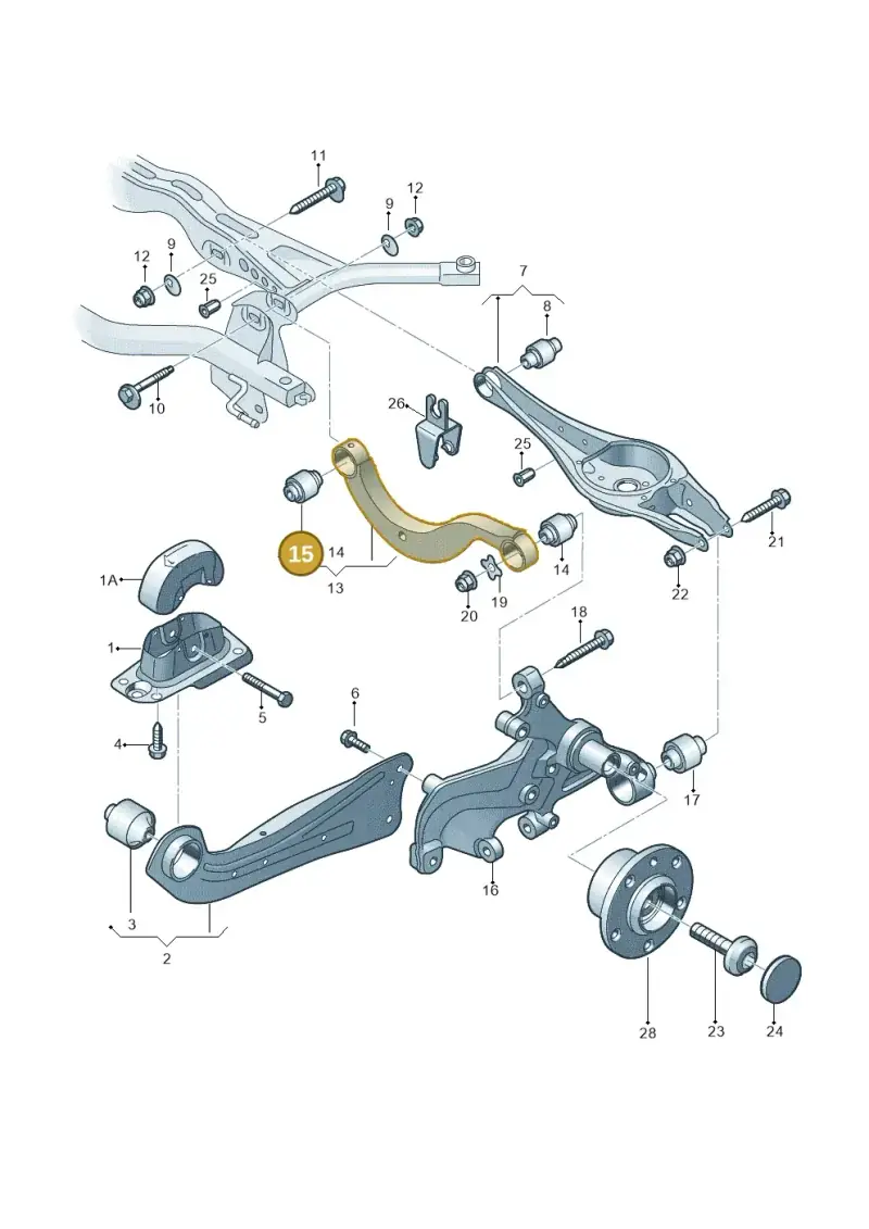 5WF501611 — SEAT Leon style (2019-) diagram 827505005, position 15