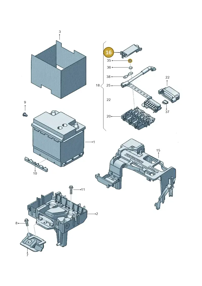 5Z0915429B — SEAT IBIZA                  06> (2005-) diagram 468915100, position 16