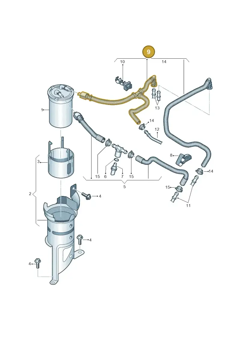 6C0130295E — SEAT Toledo Reference (2015-2019) diagram 773127000, position 9