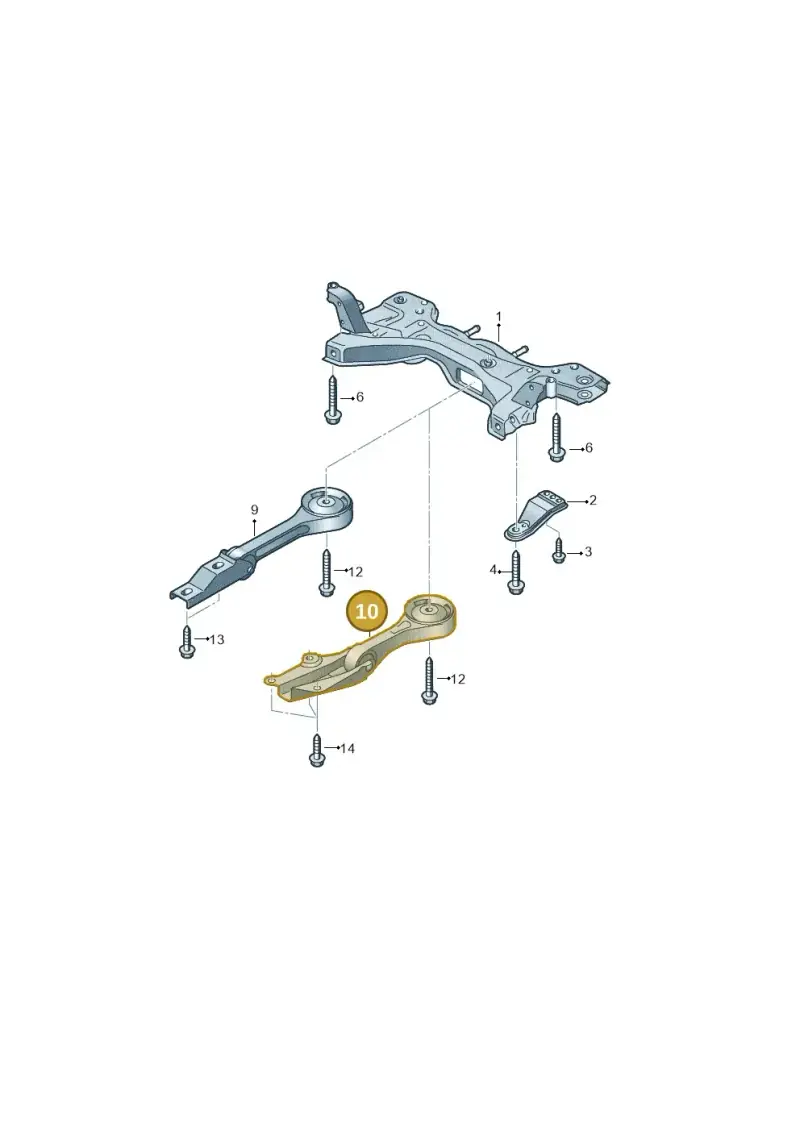 6C0199851K — SEAT Ibiza Stylance (2015-) diagram 773199100, position 10