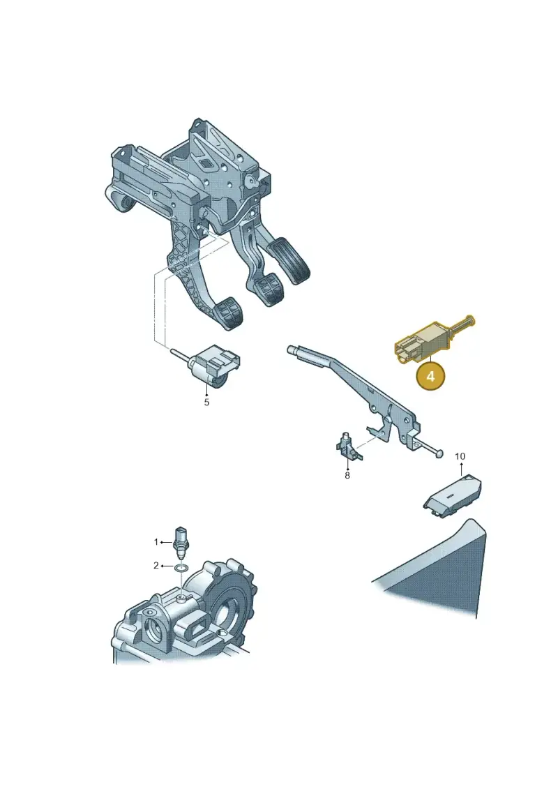 6C0927810A — SEAT Toledo Reference (2015-2019) diagram 253945500, position 4