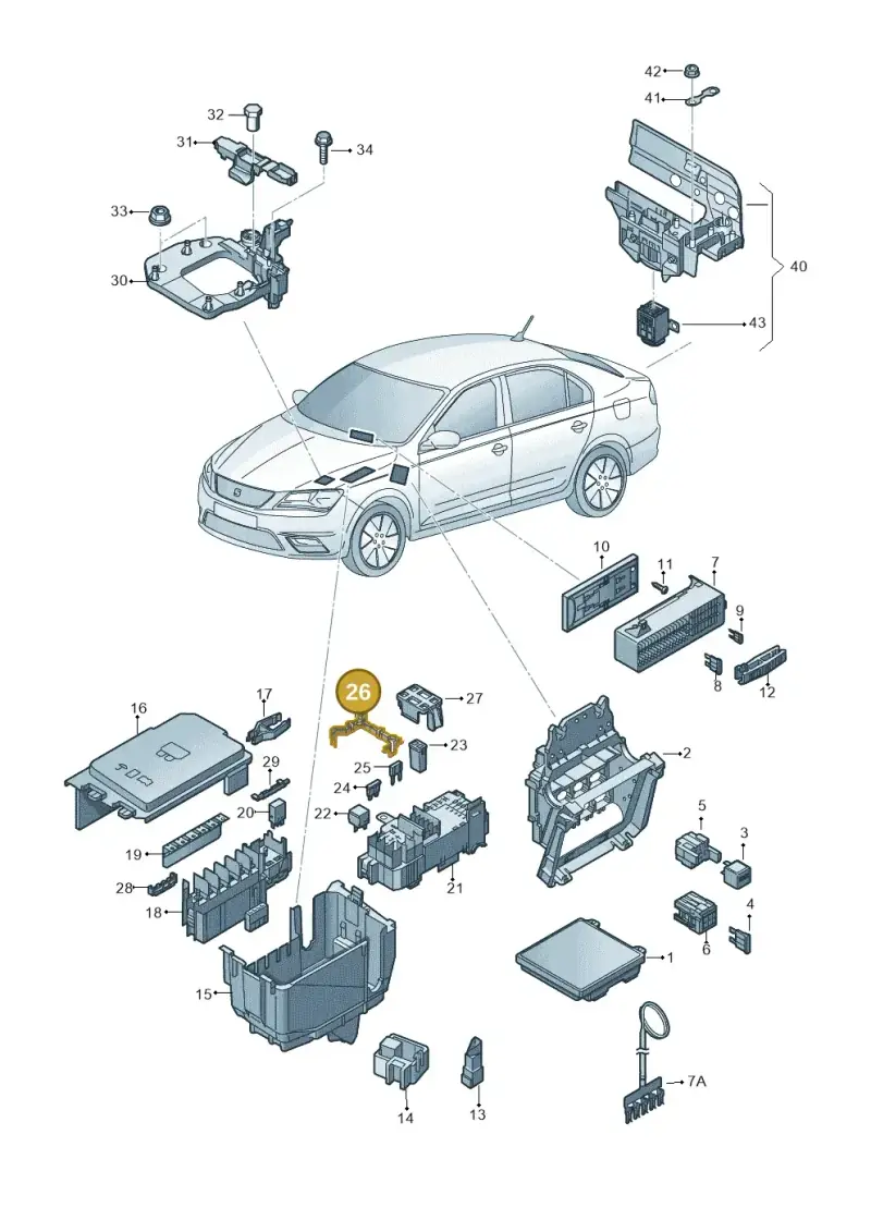 6C0937519E — SEAT Toledo Reference (2015-2019) diagram 742937000, position 26