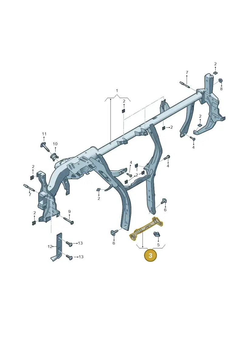 6F2863143 — SEAT Arona FR (2017-) diagram 893857000, position 3