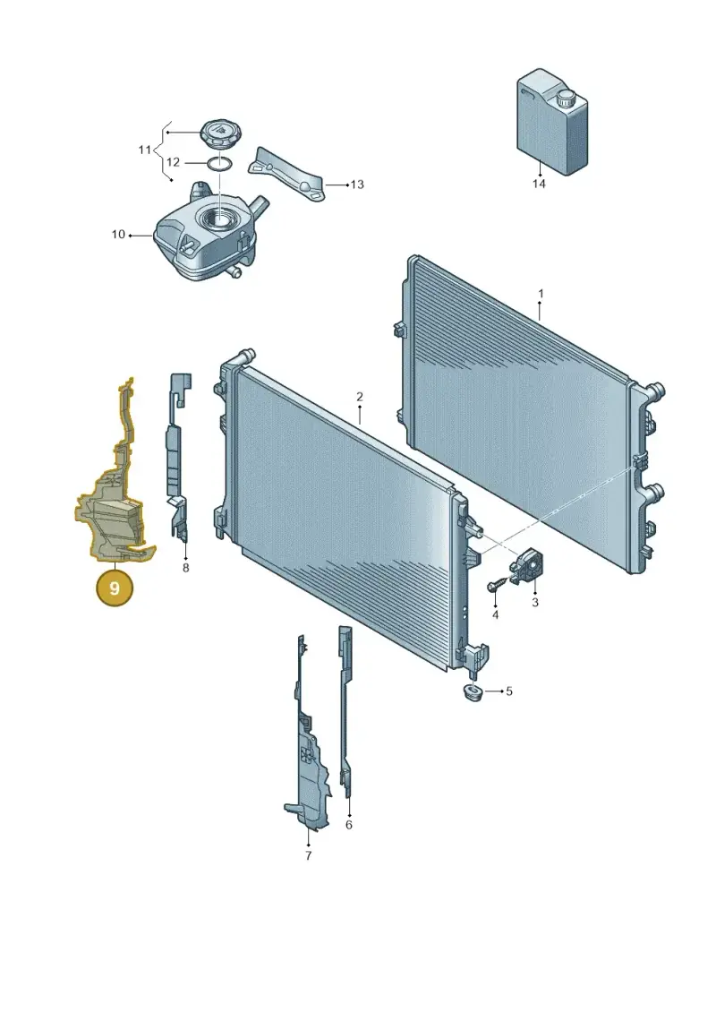 6F9121284F — SEAT Arona (2017-) diagram 837122030, position 9