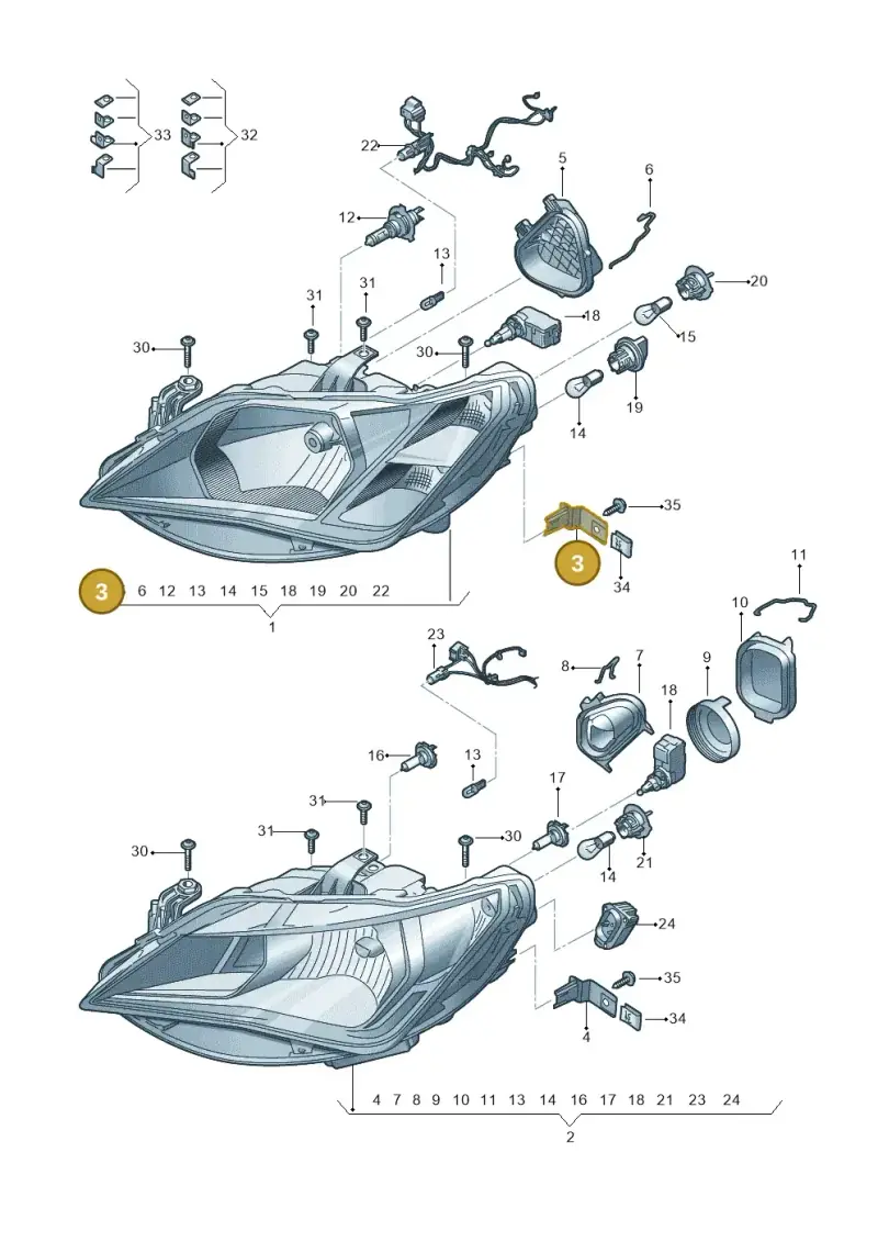 6J0941155 — SEAT Ibiza (2015-) diagram 879941000, position 3