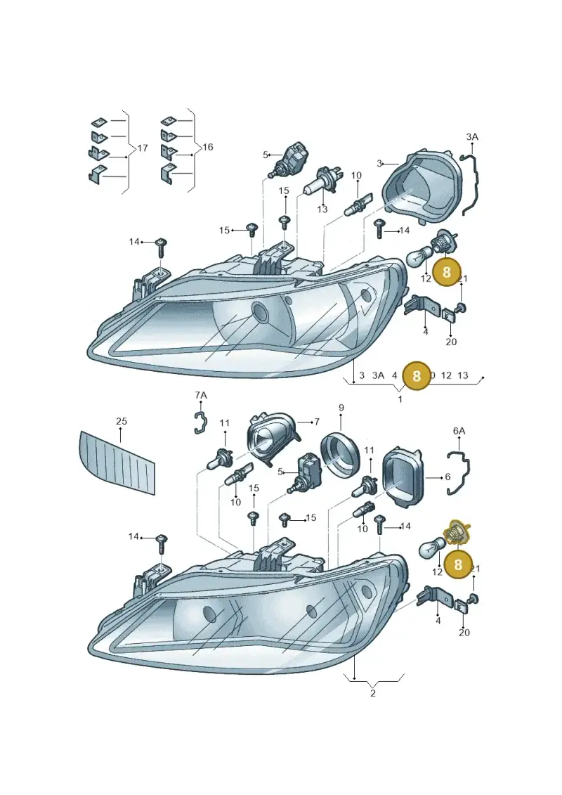 6J0941156 — SEAT Ibiza (2012-) diagram 743941000, position 8