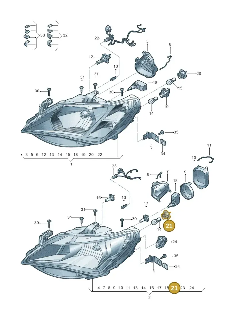 6J0941156 — SEAT Ibiza (2015-) diagram 879941000, position 21