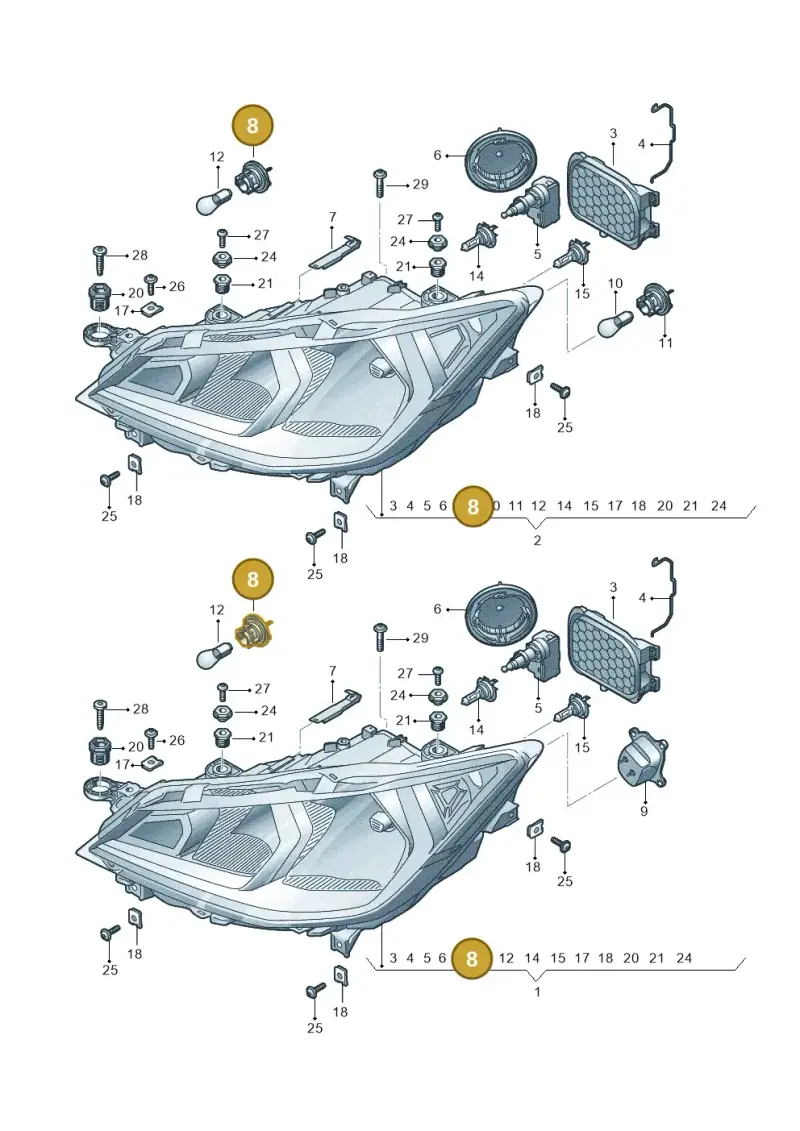 6J0941156 — SEAT Arona (2017-) diagram 835941000, position 8