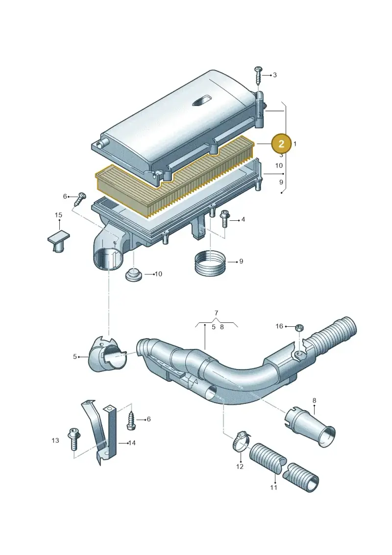 6K0129620C — SEAT CORDOBA/VARIO (1999-2002) diagram 194129100, position 2