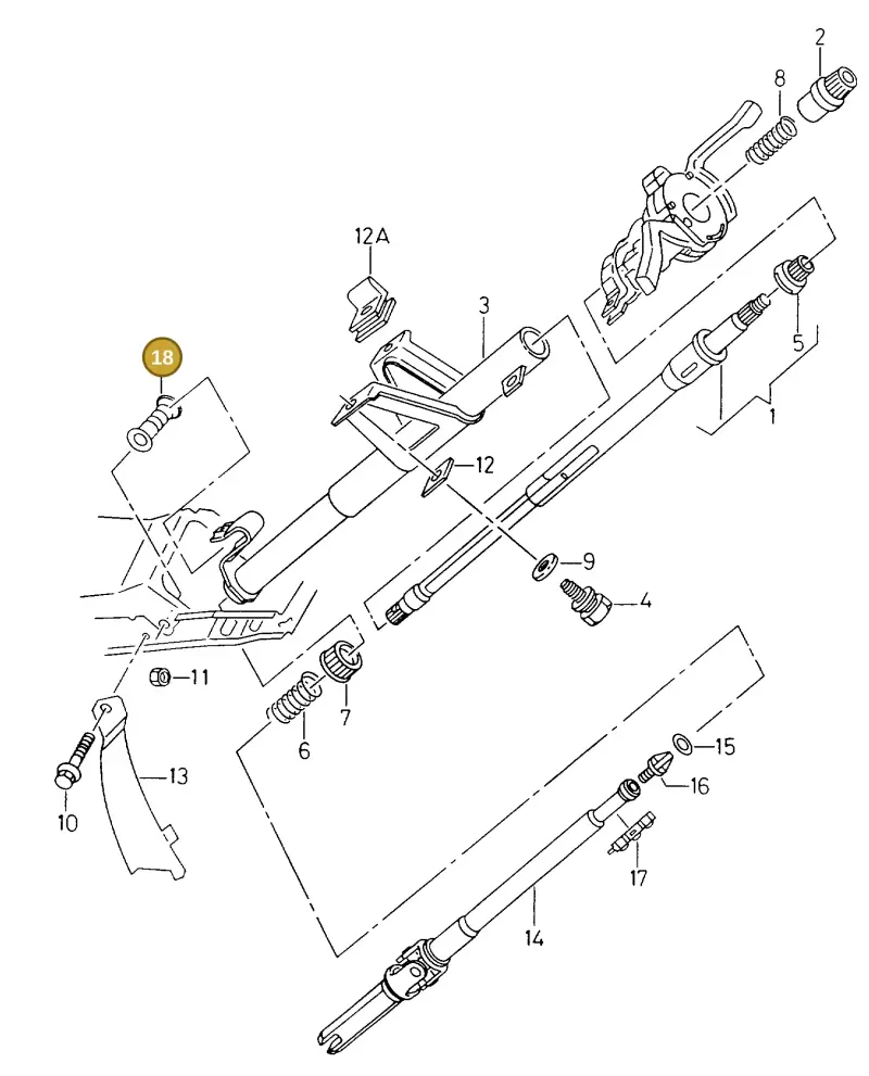 6K1419599A — SEAT CORDOBA/VARIO (1999-2002) diagram 138419250, position 18