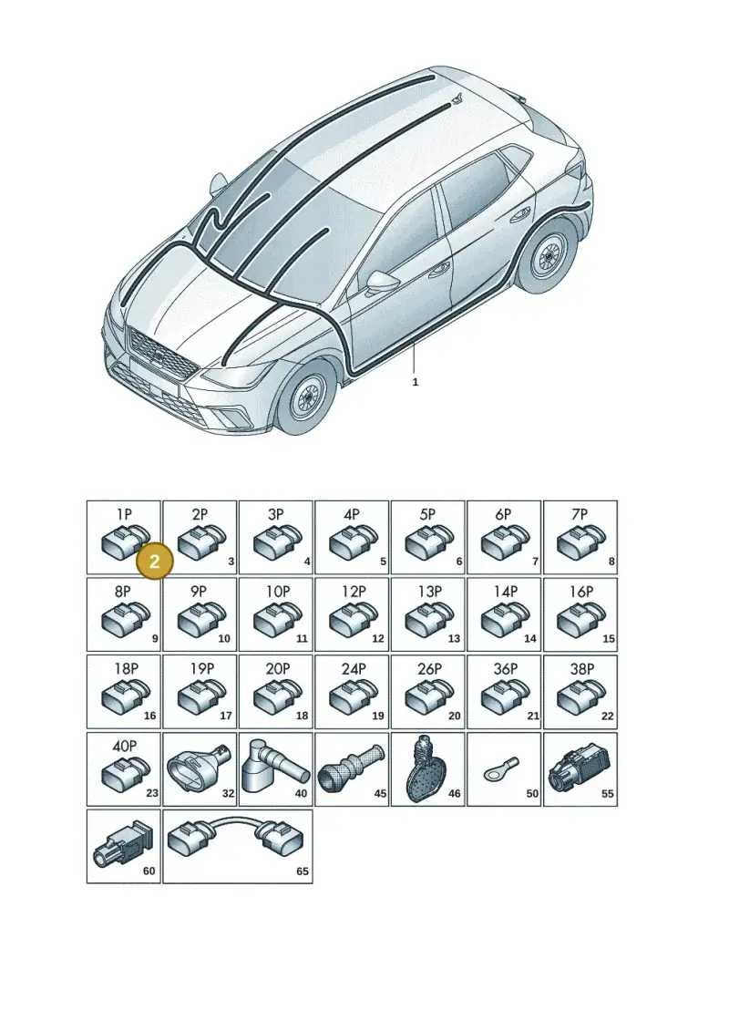 6Q0035576 — SEAT Arona FR (2017-) diagram 835971082, position 2