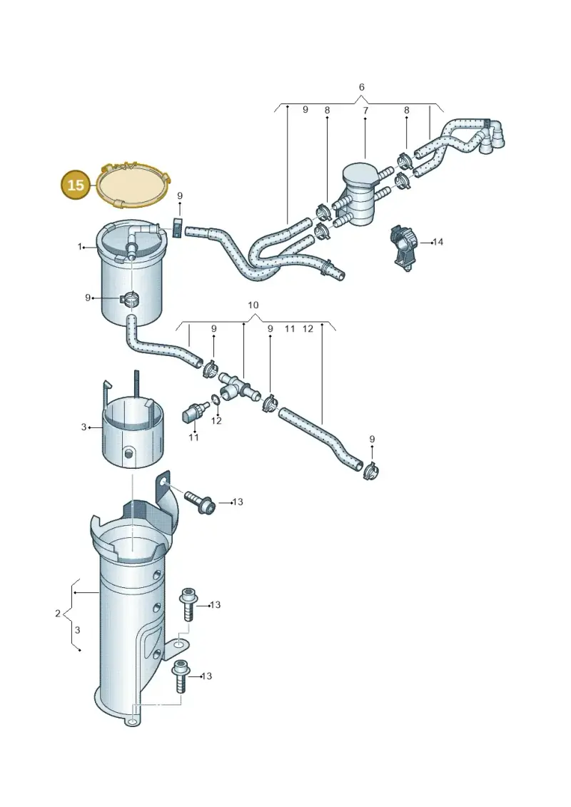 6Q0127217A — SEAT Toledo Reference (2012-2015) diagram 672127200, position 15