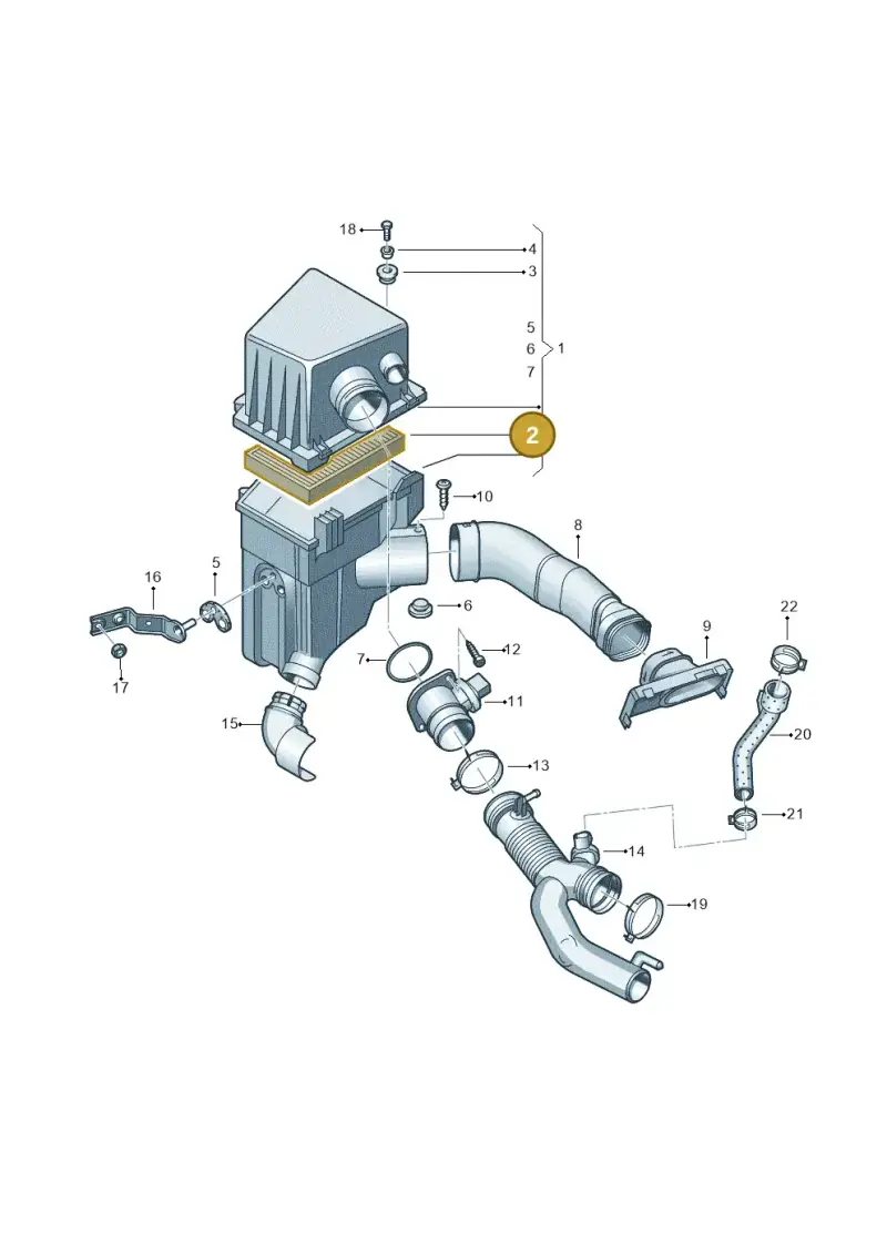 6Q0129620 — SEAT Ibiza Reference (2012-2012) diagram 225129350, position 2