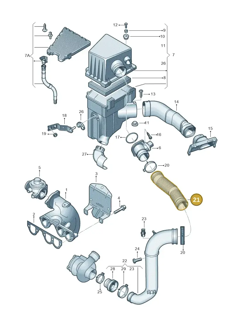 6Q0129684AB — SEAT IBIZA                  06> (2005-) diagram 253129200, position 21