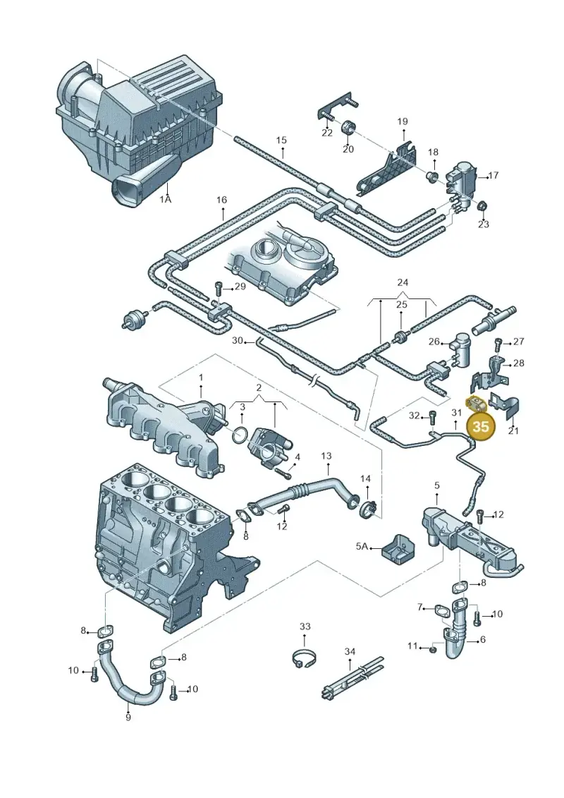 6Q0131927 — SEAT Alhambra Stylance (2010-2013) diagram 689131400, position 35