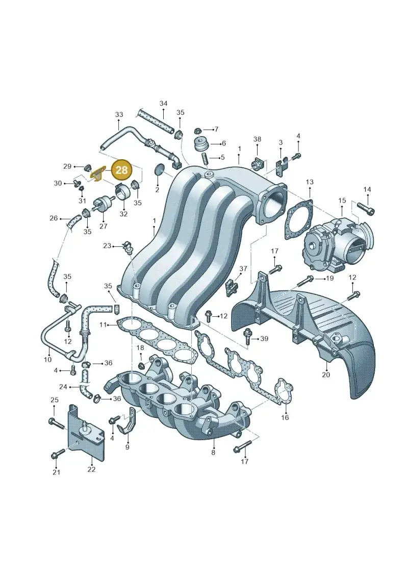 6Q0133519A — SEAT Ibiza Reference (2012-2012) diagram 194133270, position 28