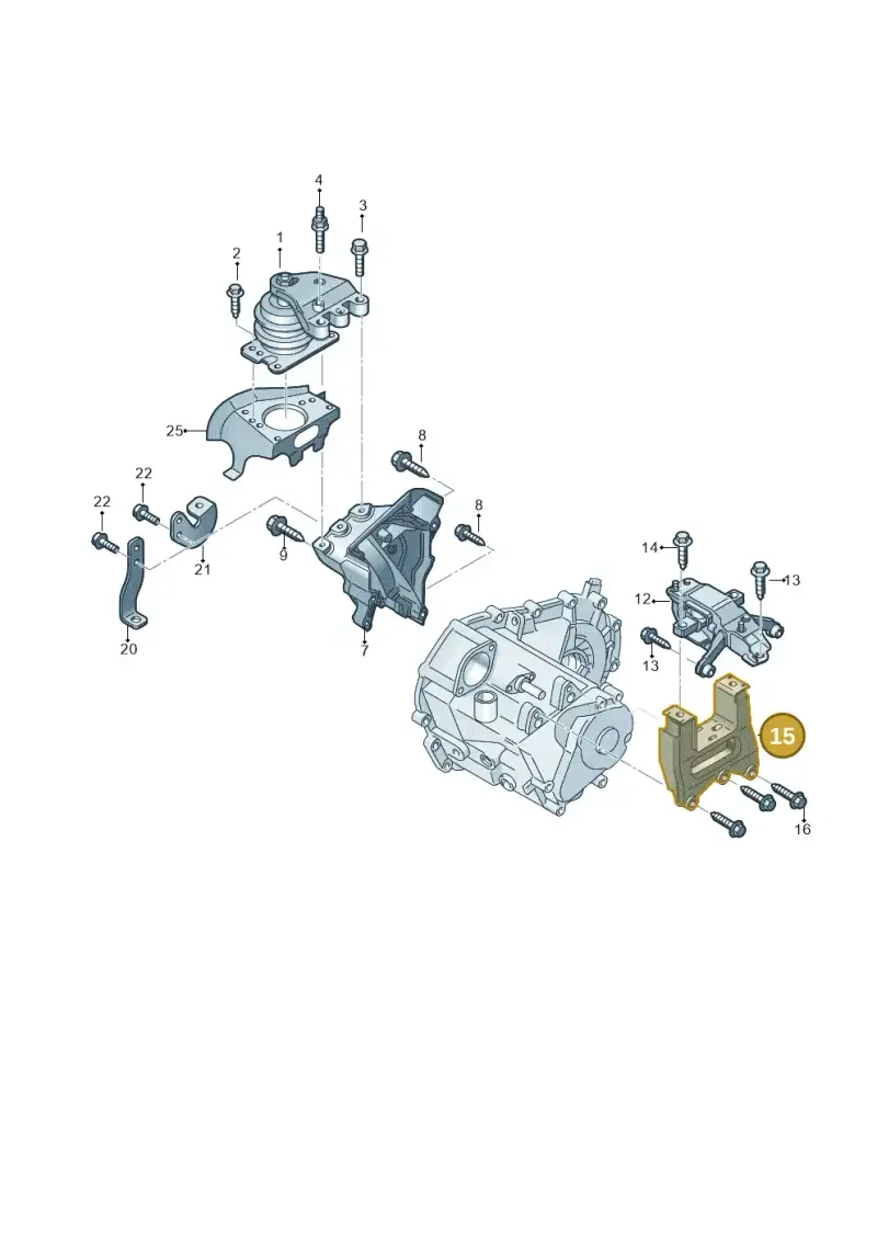 6Q0199111Q — SEAT Ibiza Stylance (2015-) diagram 773199250, position 15