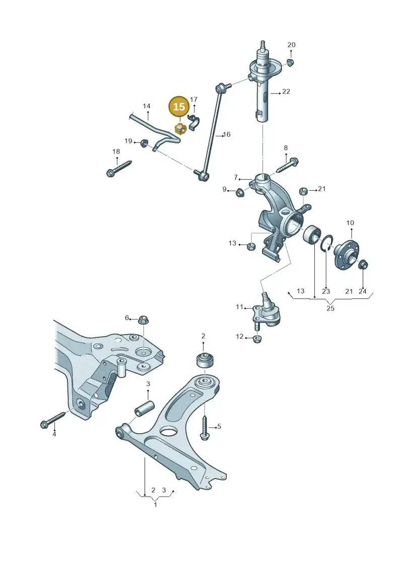 6Q0411314P — SEAT Mii electric (2020-2021) diagram 723407000, position 15