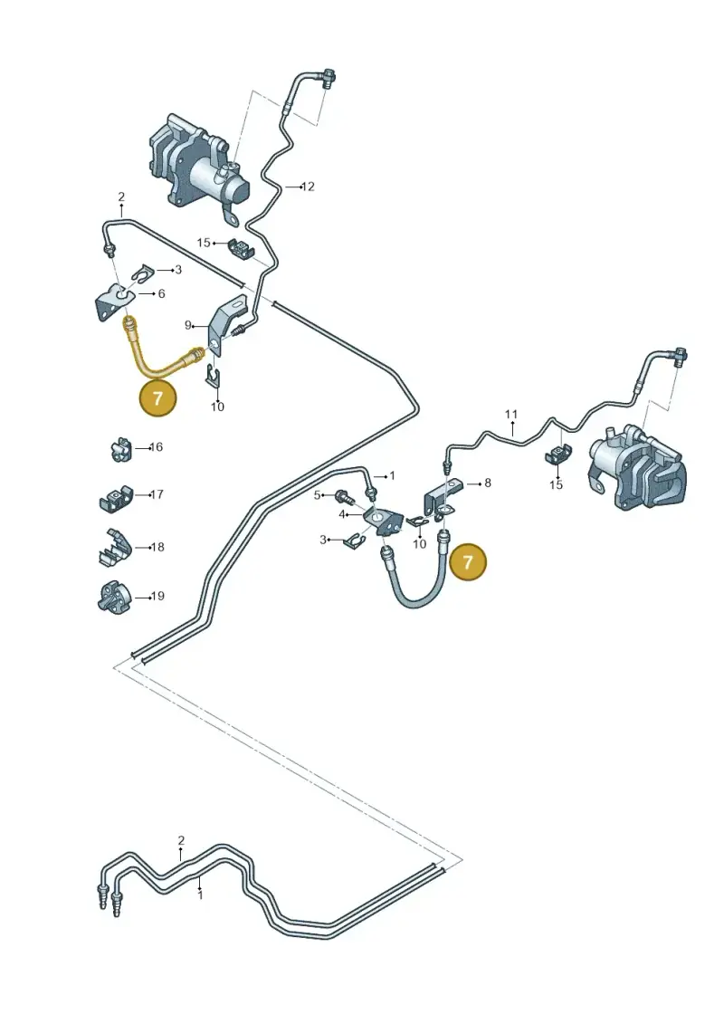 6Q0611775B — SEAT Ibiza Stylance (2015-) diagram 708611300, position 7