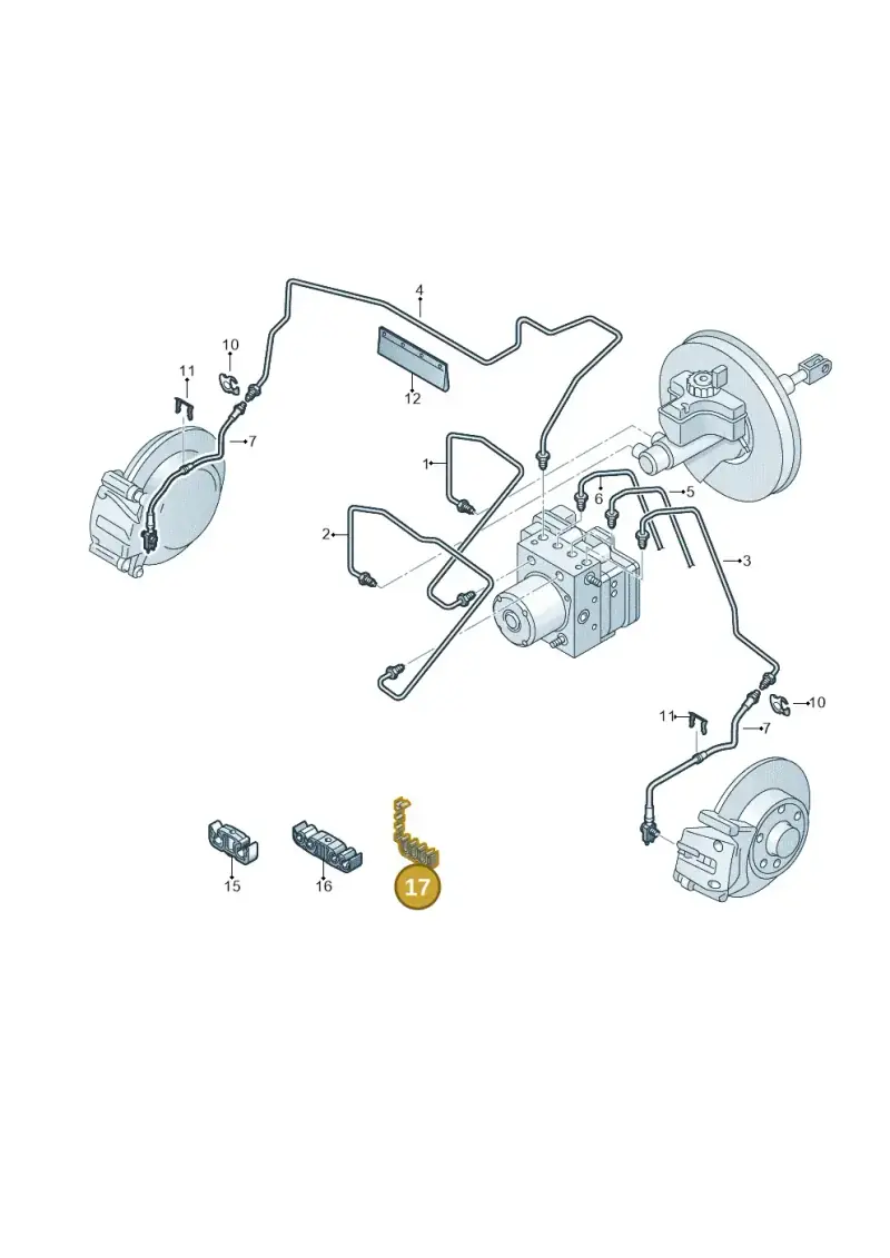 6Q0611797L — SEAT Ibiza Stylance (2015-) diagram 773611200, position 17