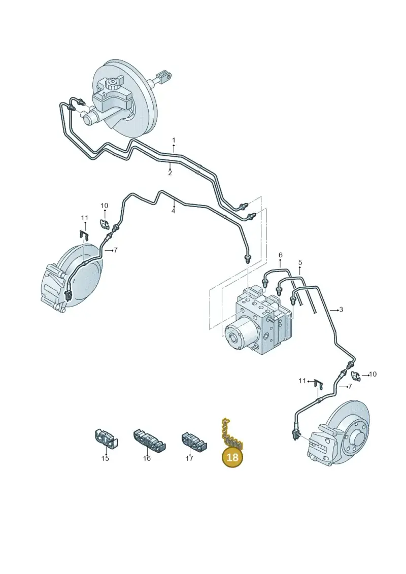 6Q0611797L — SEAT Ibiza Stylance (2015-) diagram 773611250, position 18