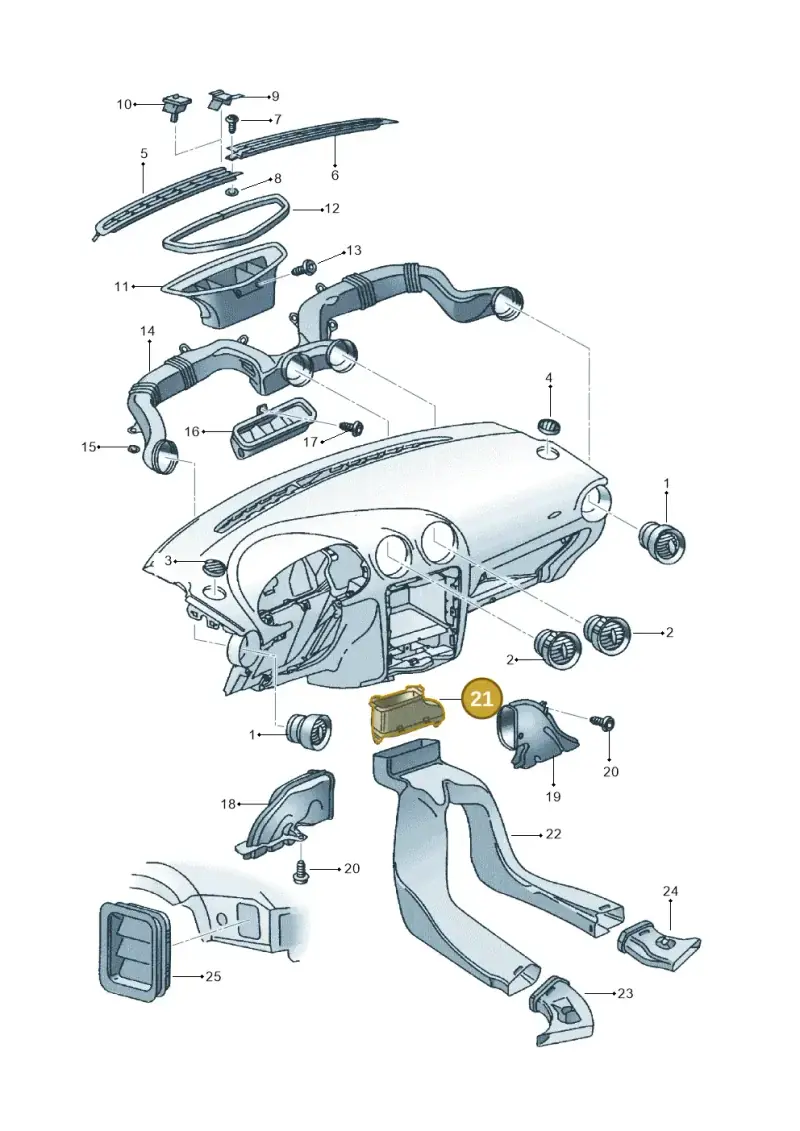6Q0819159C — SEAT IBIZA                  06> (2005-) diagram 254819300, position 21