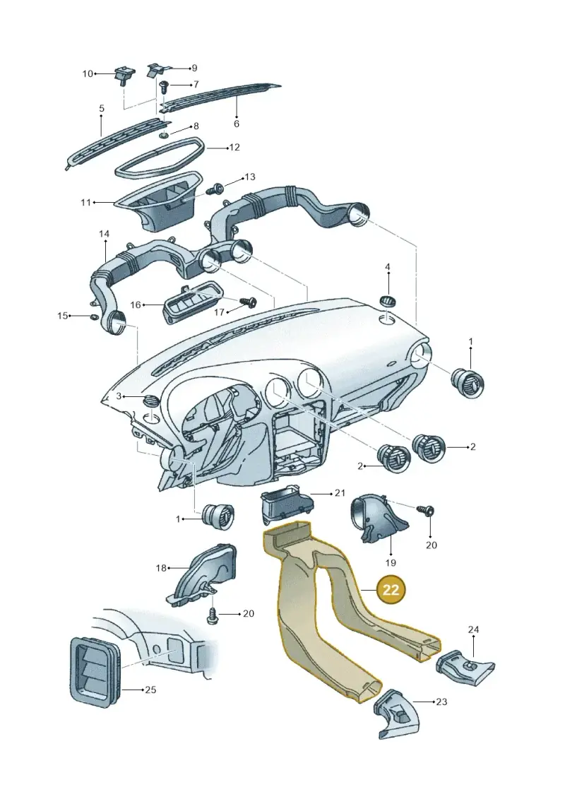 6Q0819803C — SEAT IBIZA                  06> (2005-) diagram 254819300, position 22