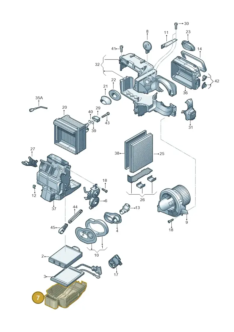 6Q0819875D — SEAT Ibiza Reference (2011-2012) diagram 672820110, position 7