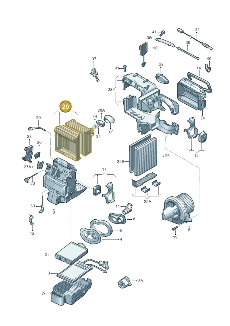 6Q0820103F — SEAT Toledo Reference (2012-2015) diagram 481820200, position 20