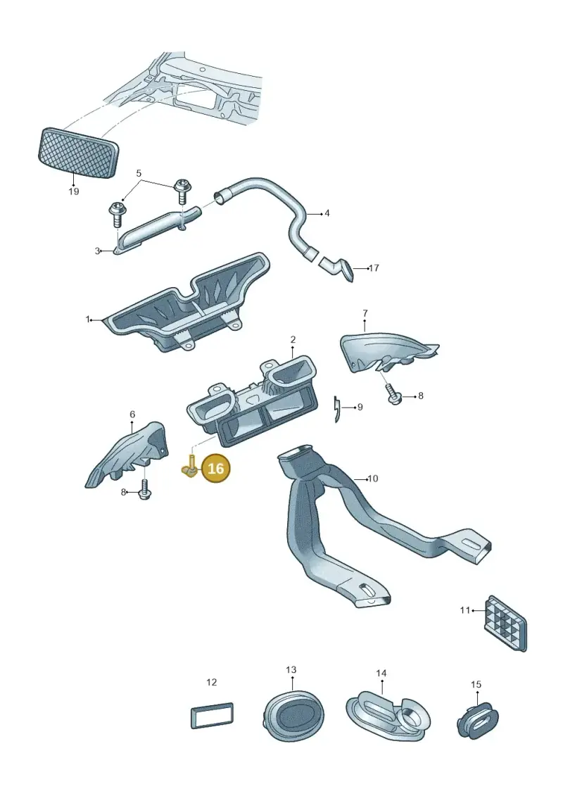 6Q0820539 — SEAT Toledo Reference (2015-2019) diagram 740819300, position 16