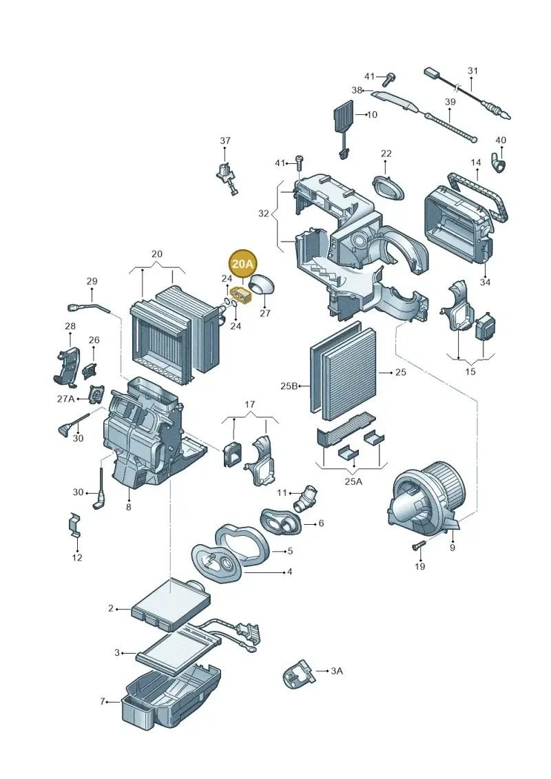 6Q0820679G — SEAT Toledo Reference (2012-2015) diagram 481820200, position 20A