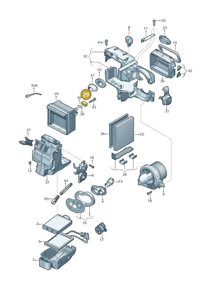 6Q0820679G — SEAT Toledo Reference (2012-2015) diagram 672820110, position 29