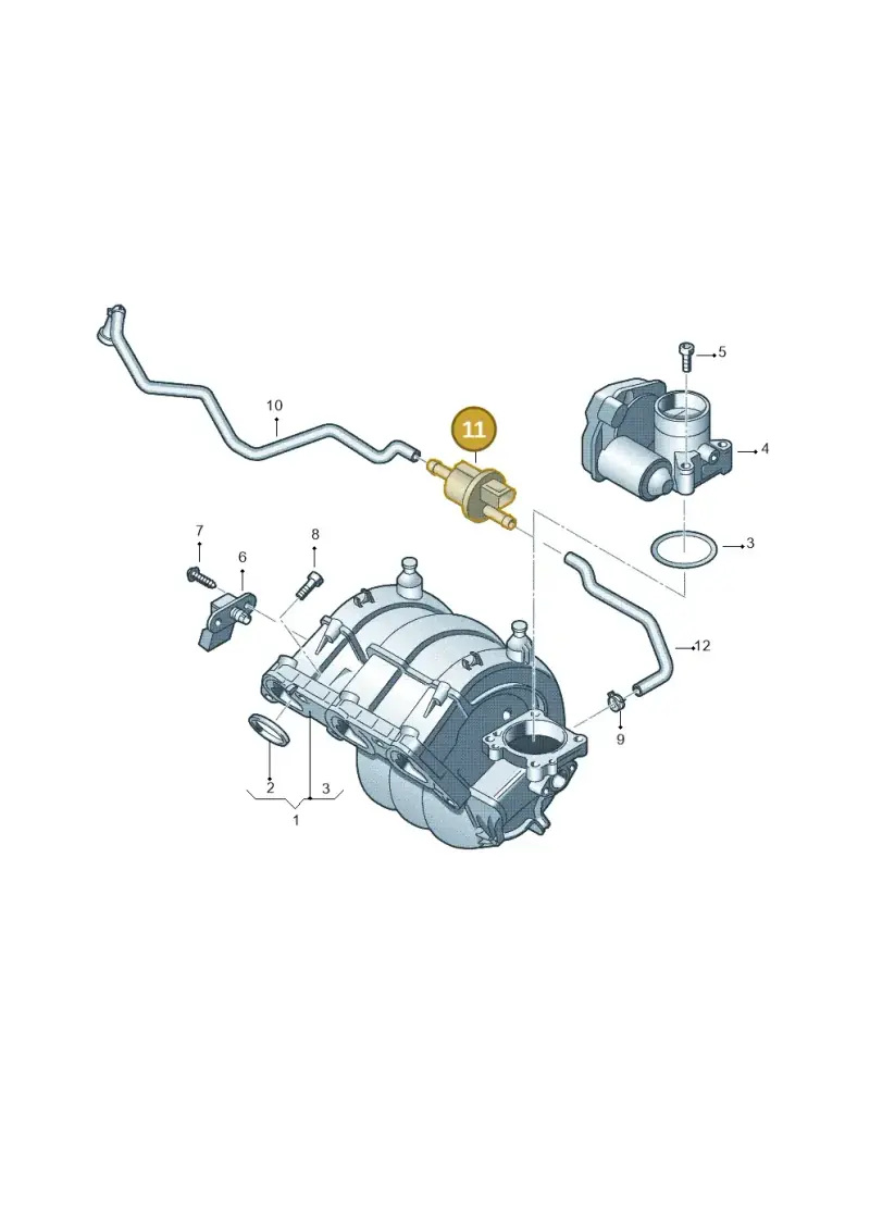 6Q0906517 — SEAT Toledo Reference (2012-2015) diagram 672133250, position 11