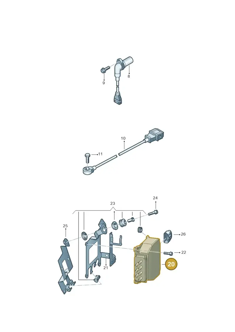 6Q0906625E — SEAT Altea XL Reference (2010-2013) diagram 418906300, position 20