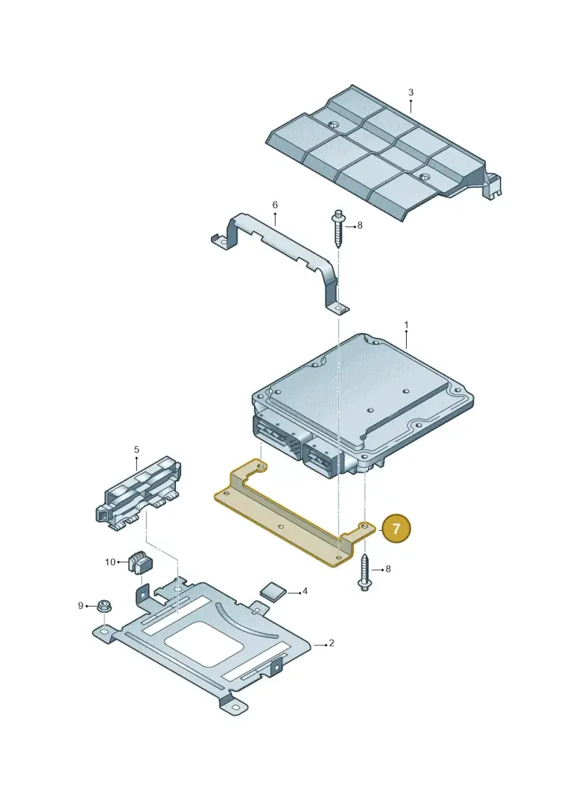6Q0907269B — SEAT Alhambra Stylance (2015-2022) diagram 719906200, position 7