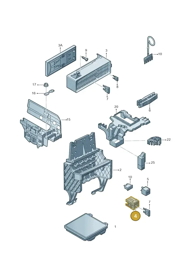 6Q0937617B — SEAT Ibiza Reference (2012-2012) diagram 672937000, position 4
