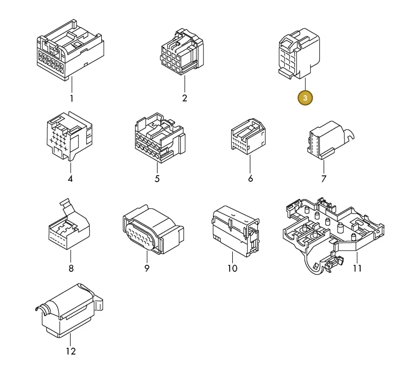 6Q0937727 — SEAT 1J0 platform diagram 198971610, position 3