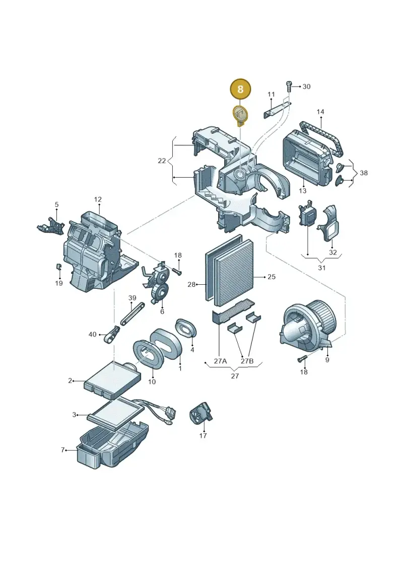 6Q0959263A — SEAT Toledo Reference (2015-2019) diagram 253819250, position 8
