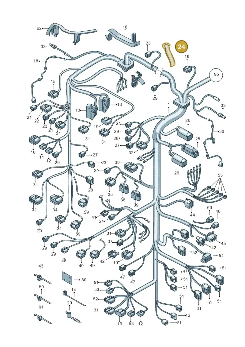 6Q0971615BA — SEAT Ibiza Reference (2012-2012) diagram 639971800, position 24