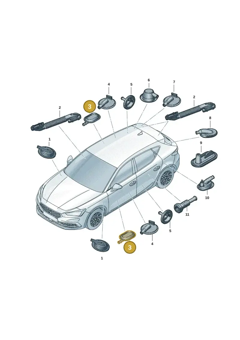 6Q0971905 — SEAT Formentor TSI CUPRA (2020-) diagram 5fn971092, position 3