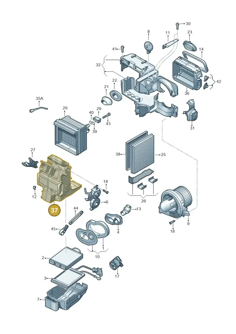 6Q1819351A — SEAT Toledo Reference (2015-2019) diagram 672820110, position 37