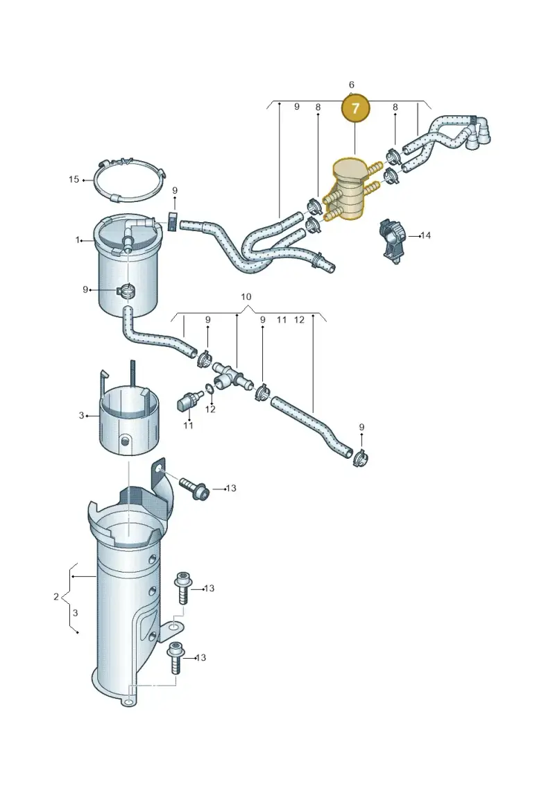 6R0127247B — SEAT Toledo Reference (2012-2015) diagram 672127200, position 7