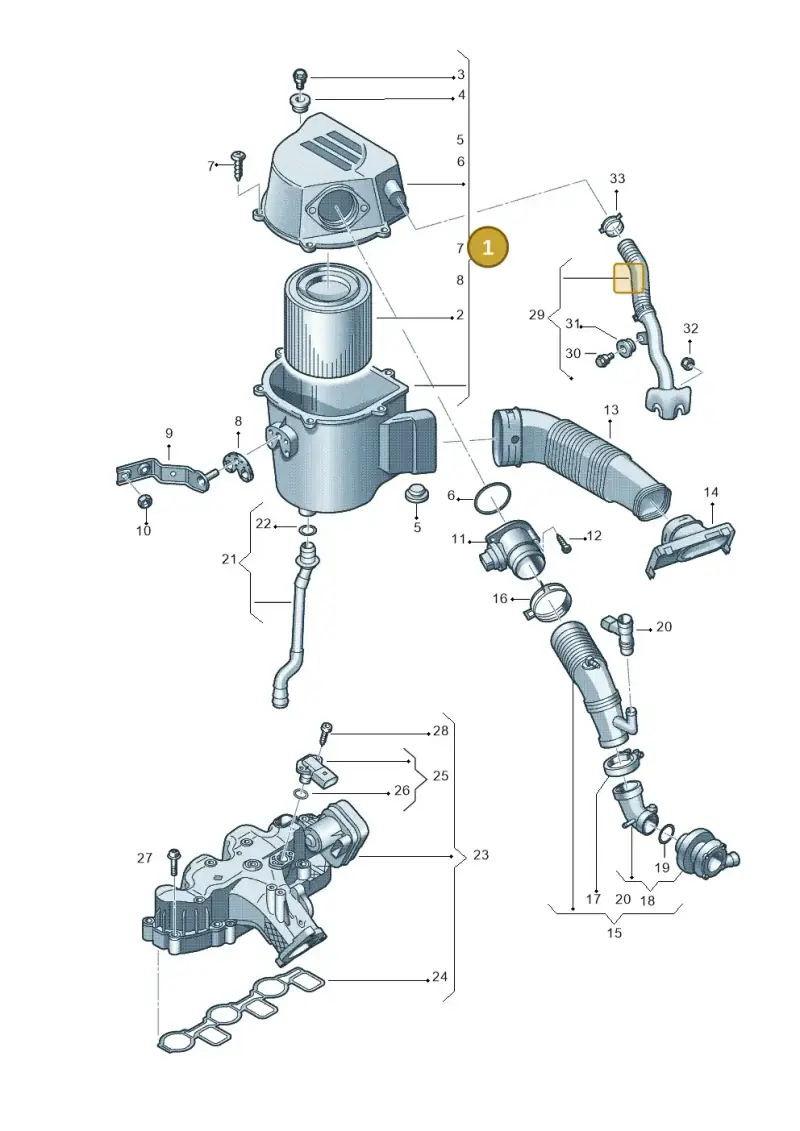 6R0129607E — SEAT Ibiza Reference (2012-2012) diagram 672129300, position 1